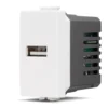 Presa USB tipo A 5V 2amp JOY-T3 compatibile BTICINO MATIX