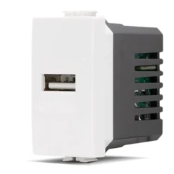 Presa USB tipo A 5V 2amp JOY-T3 compatibile BTICINO MATIX