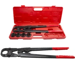 Pressatrice manuale professionale FUMASI 570034PP con 4 inserti TH per tubo multistrato