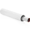 Prolunga coassiale m/f per kit scarico fumi mm.100/60 cm.100 scaldino a tiraggio forzato IGWH THERMEX