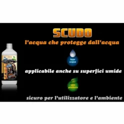 Protettivo idrorepellente nanotecnologico antinfiltrazioni per pavimenti e rivestimenti esterni GEAL SCUDO lt.1