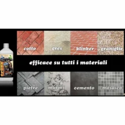 Protettivo idrorepellente nanotecnologico antinfiltrazioni per pavimenti e rivestimenti esterni GEAL SCUDO lt.1