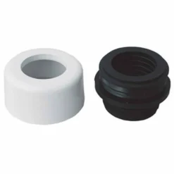 PUCCI 80001330 Morsetto combinato guarnizione retro wc e coprimorsetto bianco