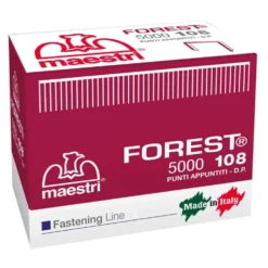 Punti per spillatrice fissatrice manuale mod.108 MAESTRI cf.5000 pz.
