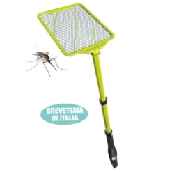 Racchetta antizanzare telescopica e pieghevole CFG ZANZAVOLE' LONG fino a 93 cm.