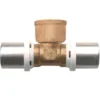 Raccordo a pressare tee con femmina 1/2" x ø16 multistrato CONEX