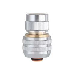 Raccordo automatico in ottone cromato CLABER 9614 METAL-JET aggancio/sgancio rapido per tubi 3/4"