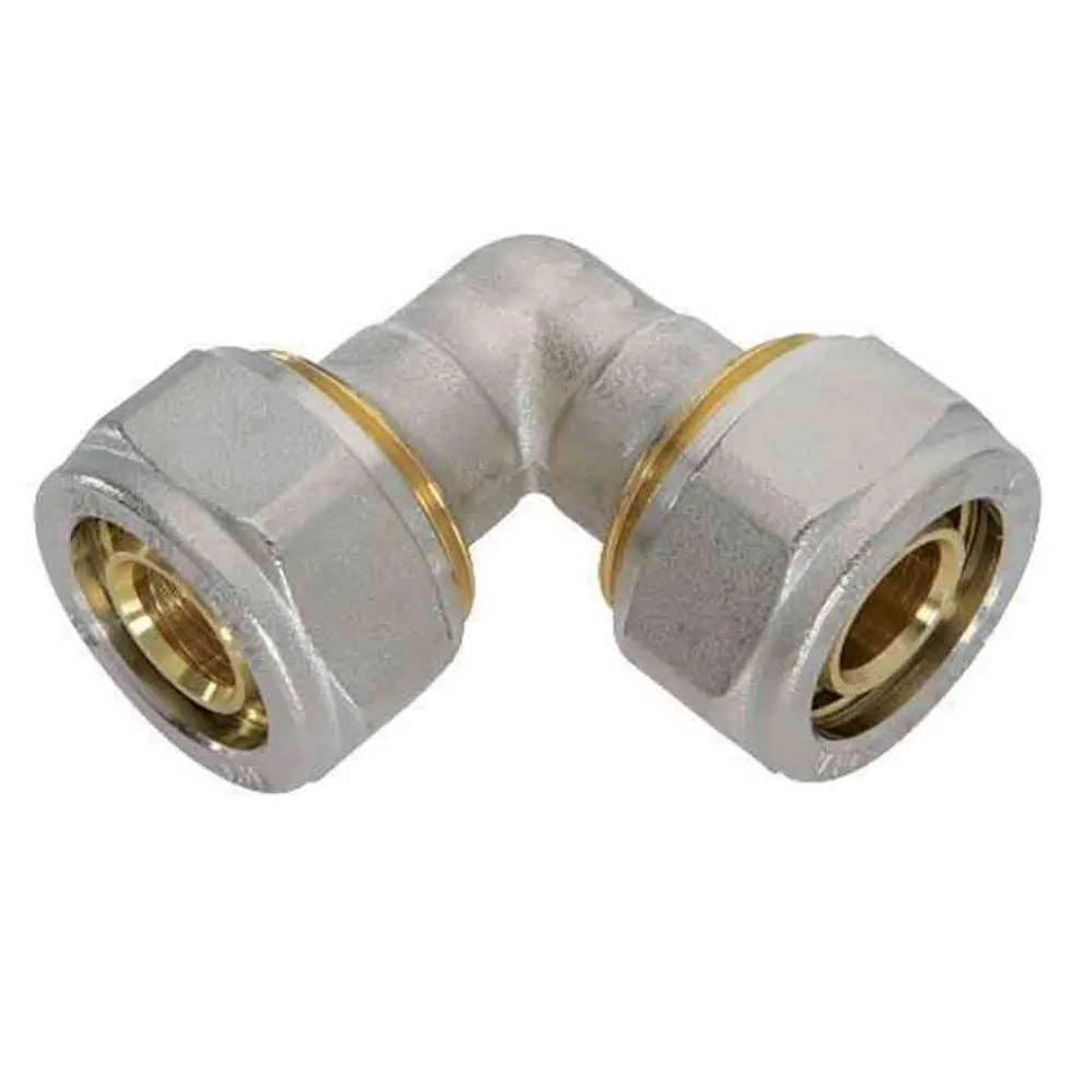 Raccordo curvo gomito doppio per multistrato mm.16 DFX