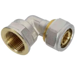 Raccordo curvo gomito femmina 1/2" x 16 per multistrato DFX