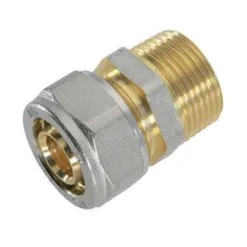 Raccordo diritto niples maschio 3/4" x 20 per multistrato