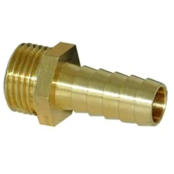 Raccordo portagomma maschio 1/2" per gas metano
