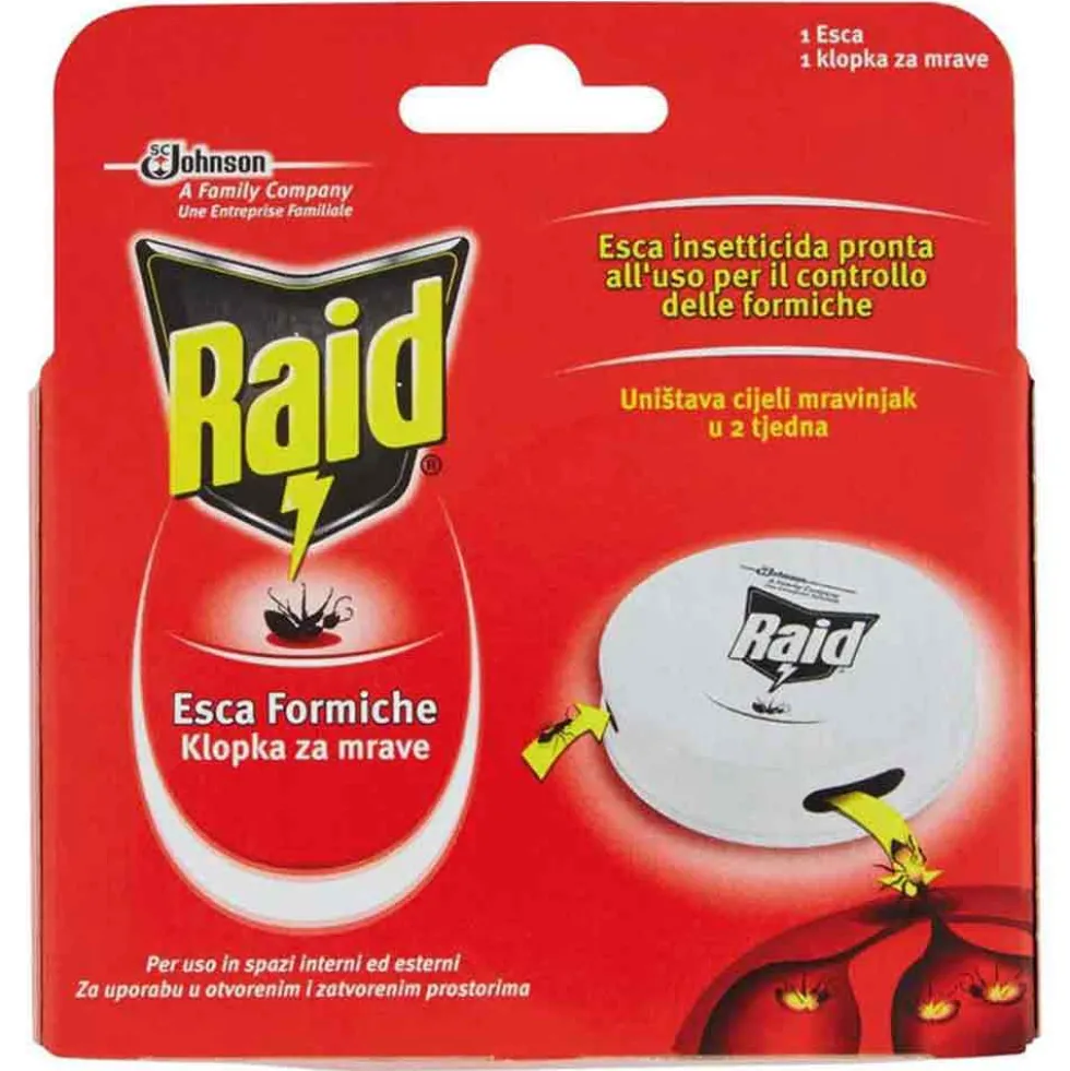 RAID Esca per formiche pronta all'uso con insetticida