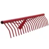Rastrello in acciaio per fieno 20 denti cm.77