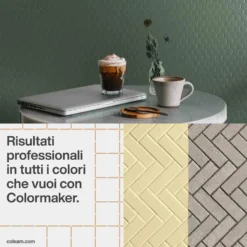 REVIVE Smalto all'acqua super resistente per piastrelle e supporti difficili lt.0,750 - 2,500 bianco e tinte di cartella