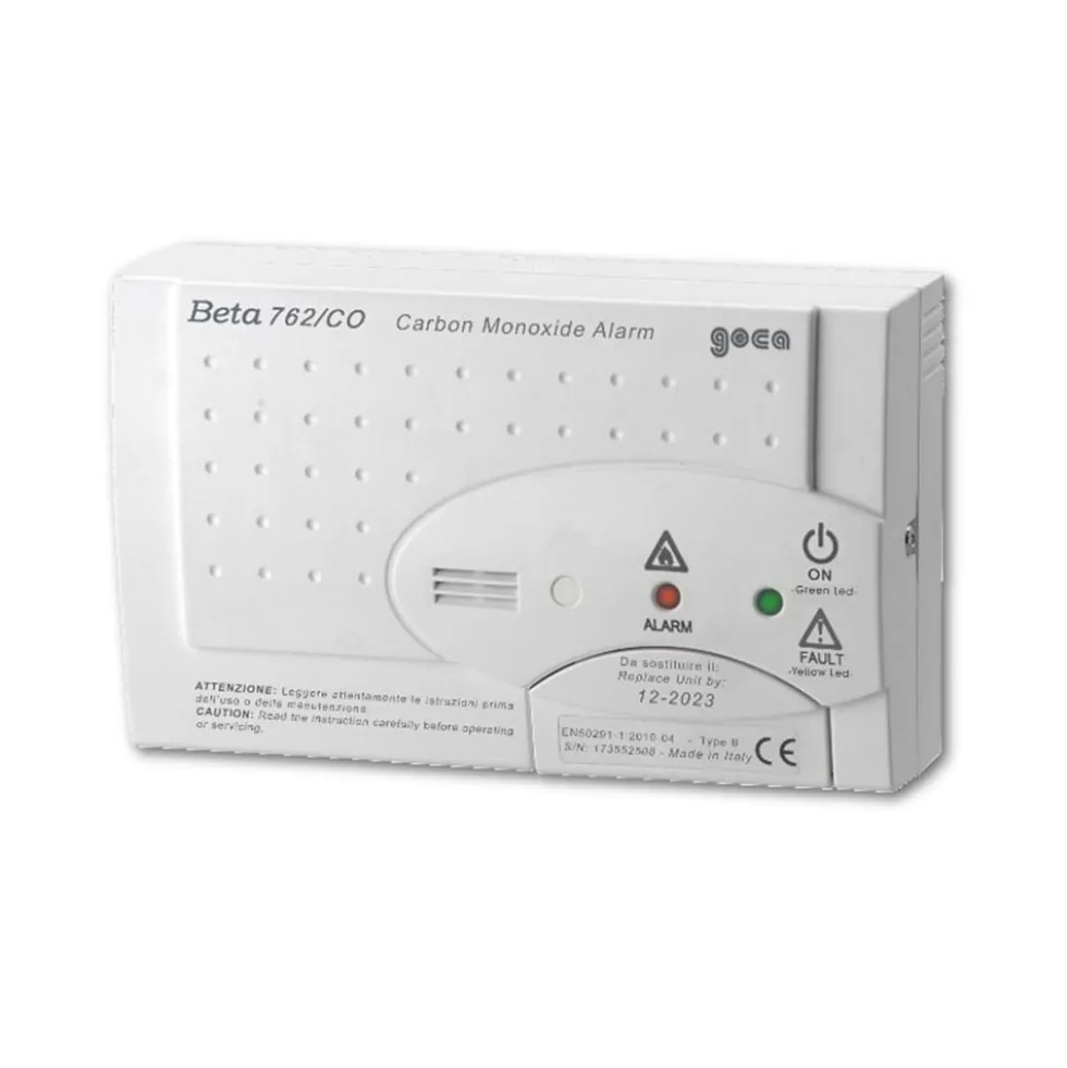 Rilevatore di monossido di carbonio CO BETA 760CO - SE320EC GECA alimentazione 230V