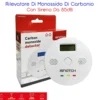 Rilevatore di monossido di carbonio con display ISNATCH
