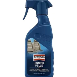 RINNOVA PELLE Prodotto che nutre deterge e mantiene nuovi sedili in pelle dell' auto ml.500 AREXONS