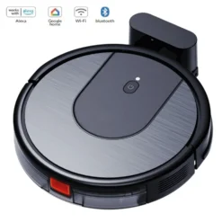 Robot aspirapolvere con funzione lava e asciuga VINCO 40180 compatibile con Alexa e Google Home