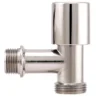 Rubinetto lavatrice cromato mod. LUX 1/2" x 3/4" con chiusura a tacchetto ITAP art. 250