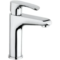 Rubinetto miscelatore lavabo lavandino MAMOLI serie SMILE cromo lucido con accessori
