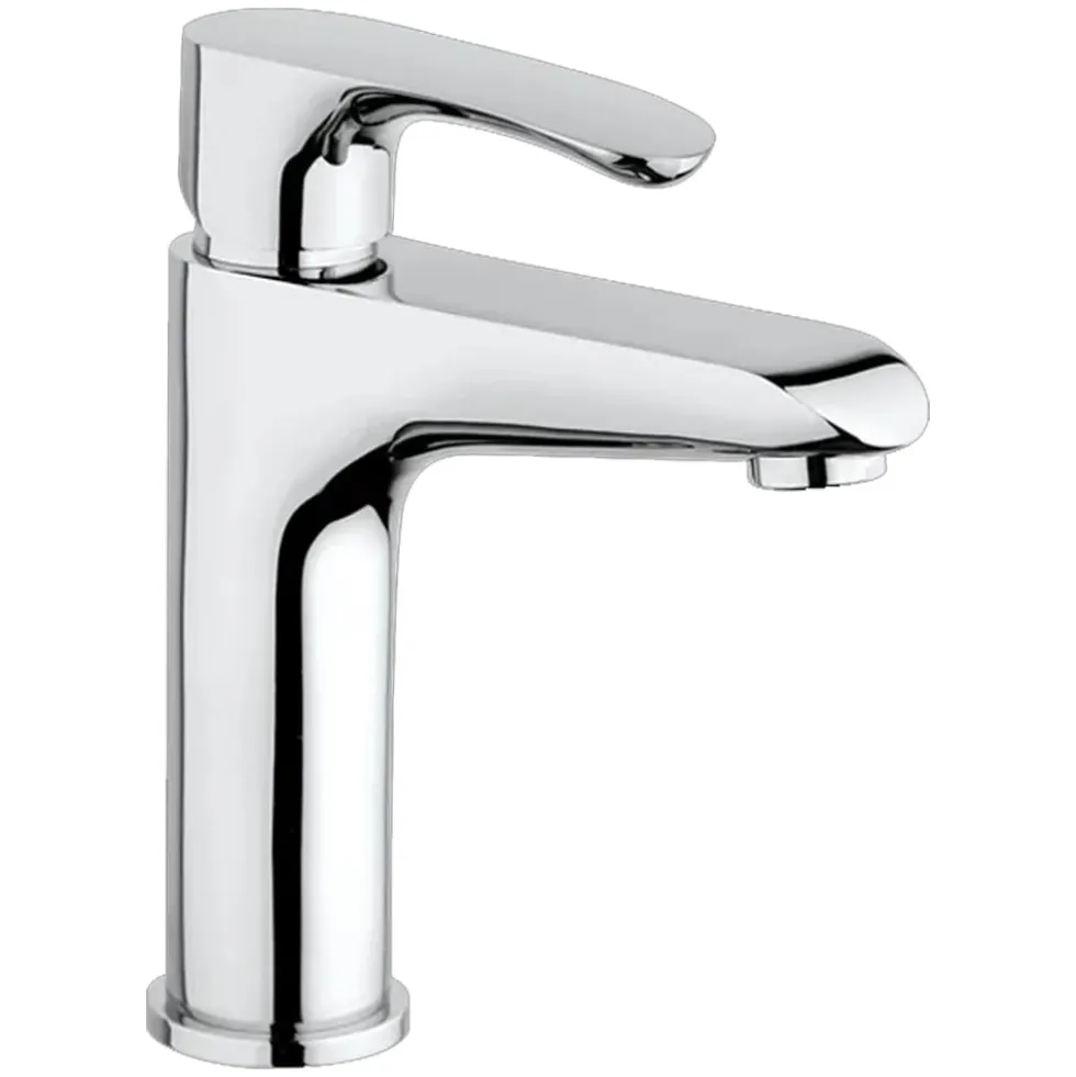 Rubinetto miscelatore lavabo lavandino MAMOLI serie SMILE cromo lucido con accessori