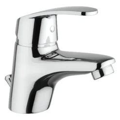 Rubinetto miscelatore lavabo lavandino MAMOLI serie STONE/CESARE cromo lucido con accessori