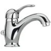 Rubinetto miscelatore lavabo lavandino OIOLI serie ARCANA cromo lucido con accessori