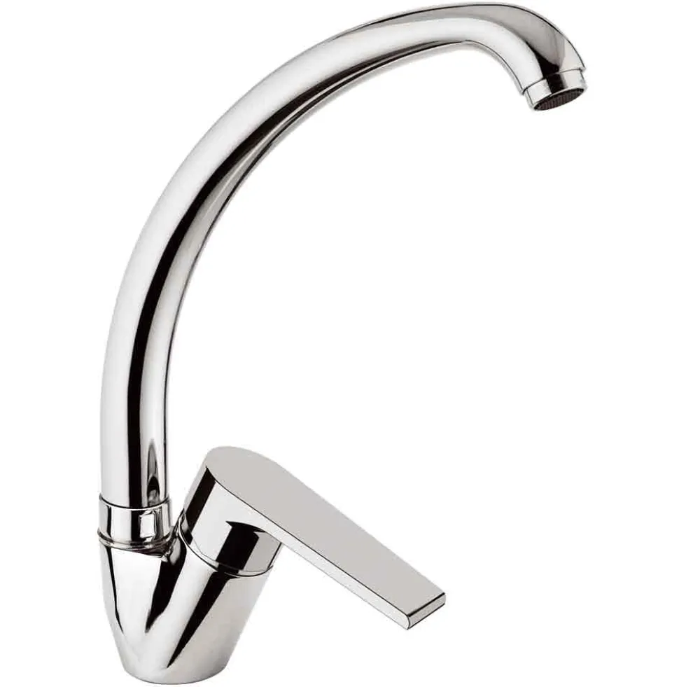 Rubinetto miscelatore monocomando lavello cucina canna alta MARIANI mod. ARTIC