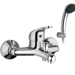Rubinetto miscelatore monocomando vasca da bagno esterno CAMPANIA con accessori