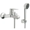 Rubinetto miscelatore monocomando vasca da bagno MAMOLI serie LOGOS c/accessori