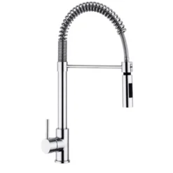 Rubinetto miscelatore monocomando con flessibile e doccia estraibile per lavello cucina ARGO serie MODENA