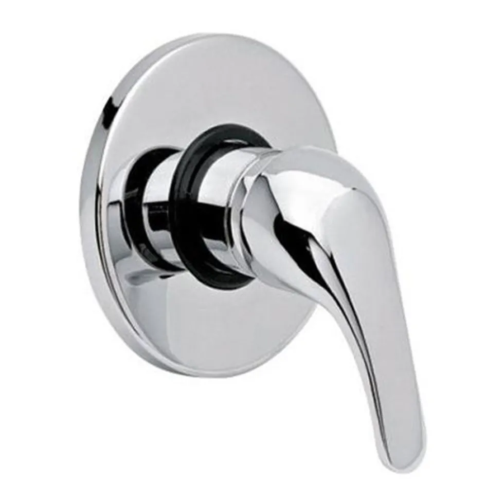 Rubinetto miscelatore monocomando da incasso doccia HYDRALL serie DELFINA cromo