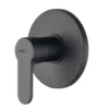 Rubinetto miscelatore monocomando da incasso doccia nero opaco DIANHYDRO serie PACO