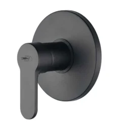 Rubinetto miscelatore monocomando da incasso doccia nero opaco DIANHYDRO serie PACO