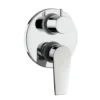 Rubinetto miscelatore monocomando incasso doccia con deviatore 2 uscite MAMOLI serie LOGOS cromo
