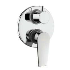 Rubinetto miscelatore monocomando incasso doccia con deviatore 2 uscite MAMOLI serie LOGOS cromo