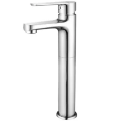 Rubinetto miscelatore monocomando lavabo bocca alta cromo lucido mod. MARGOT