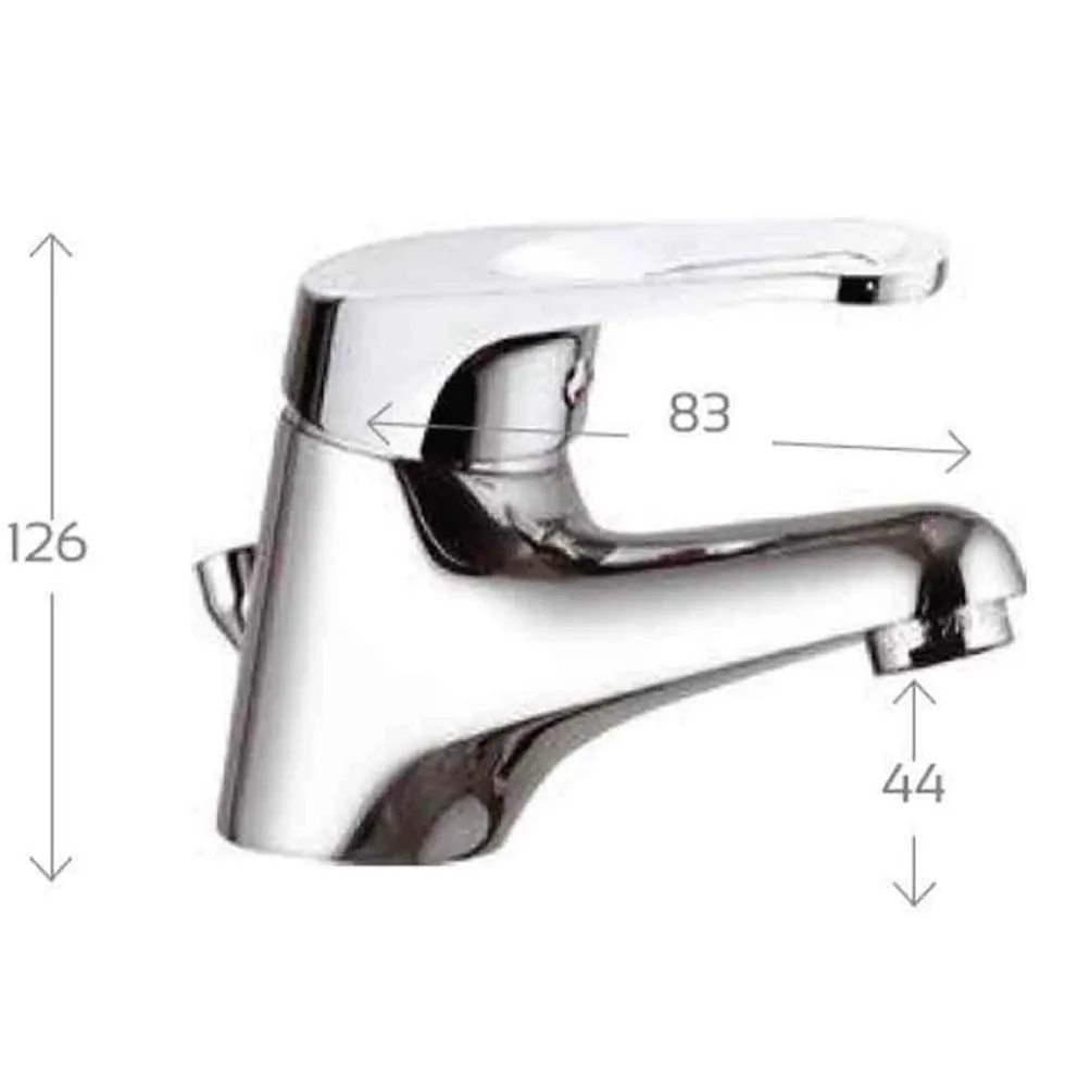 Rubinetto miscelatore monocomando lavabo MARIANI mod. EPIC 3