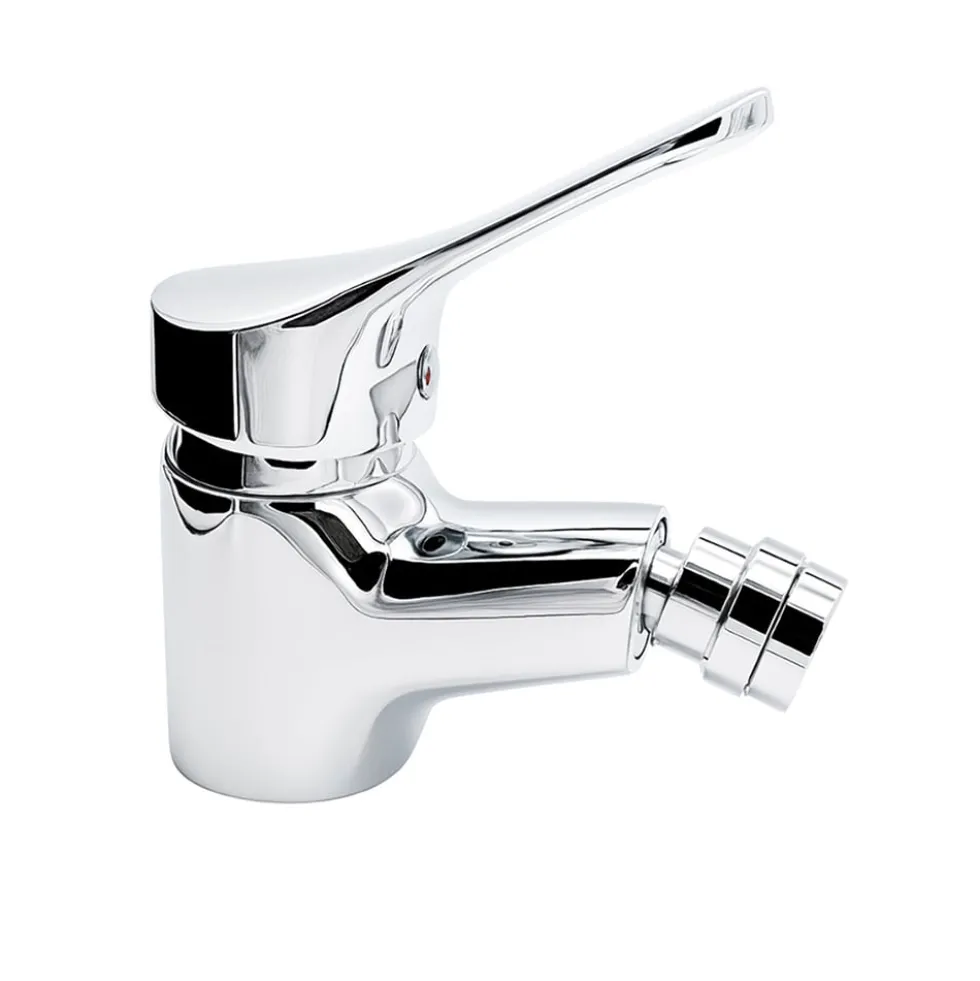 Rubinetto miscelatore per bidet MARIANI serie THEBE cromo lucido