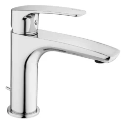 Rubinetto miscelatore per lavabo PAFFONI serie LIME cromo lucido con accessori