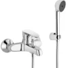 Rubinetto miscelatore per vasca da bagno MAMOLI serie SMILE cromo lucido con accessori