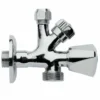 Rubinetto sottolavabo combinato con attacco lavatrice/lavastoviglie 1/2" x 3/4" Eco