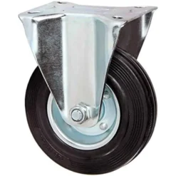 Ruota industriale mm.85 con piastra fissa per carrelli
