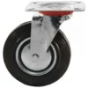 Ruota industriale mm.85 con piastra girevole per carrelli