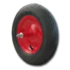 Ruota per carriola in PU piena antiperforazione dm.330 perno mm.170 KOMBO