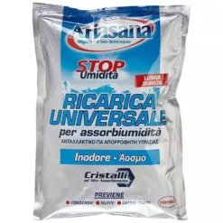 Sali assorbiumidità in cristalli ARIASANA confezione 5 ricariche da 450gr.