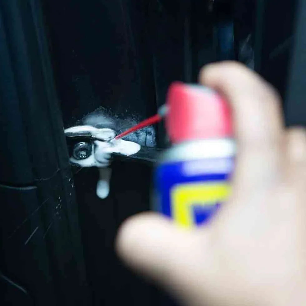 Sbloccante spray lubrificante multifunzione professionale WD-40 con erogazione a doppia posizione ml.500 WD40