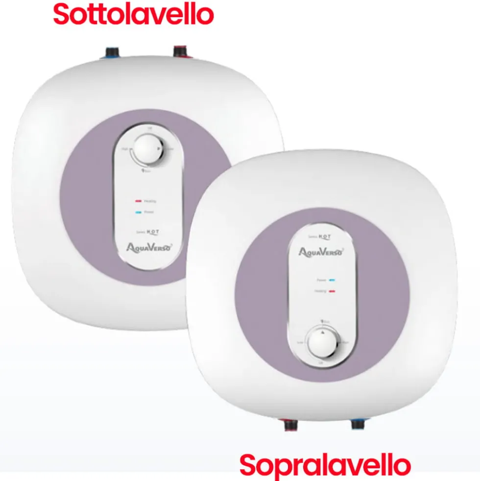 Scaldabagno elettrico sopralavello e sottolavello THERMEX AQUAVERSO HOT 10 U lt.10