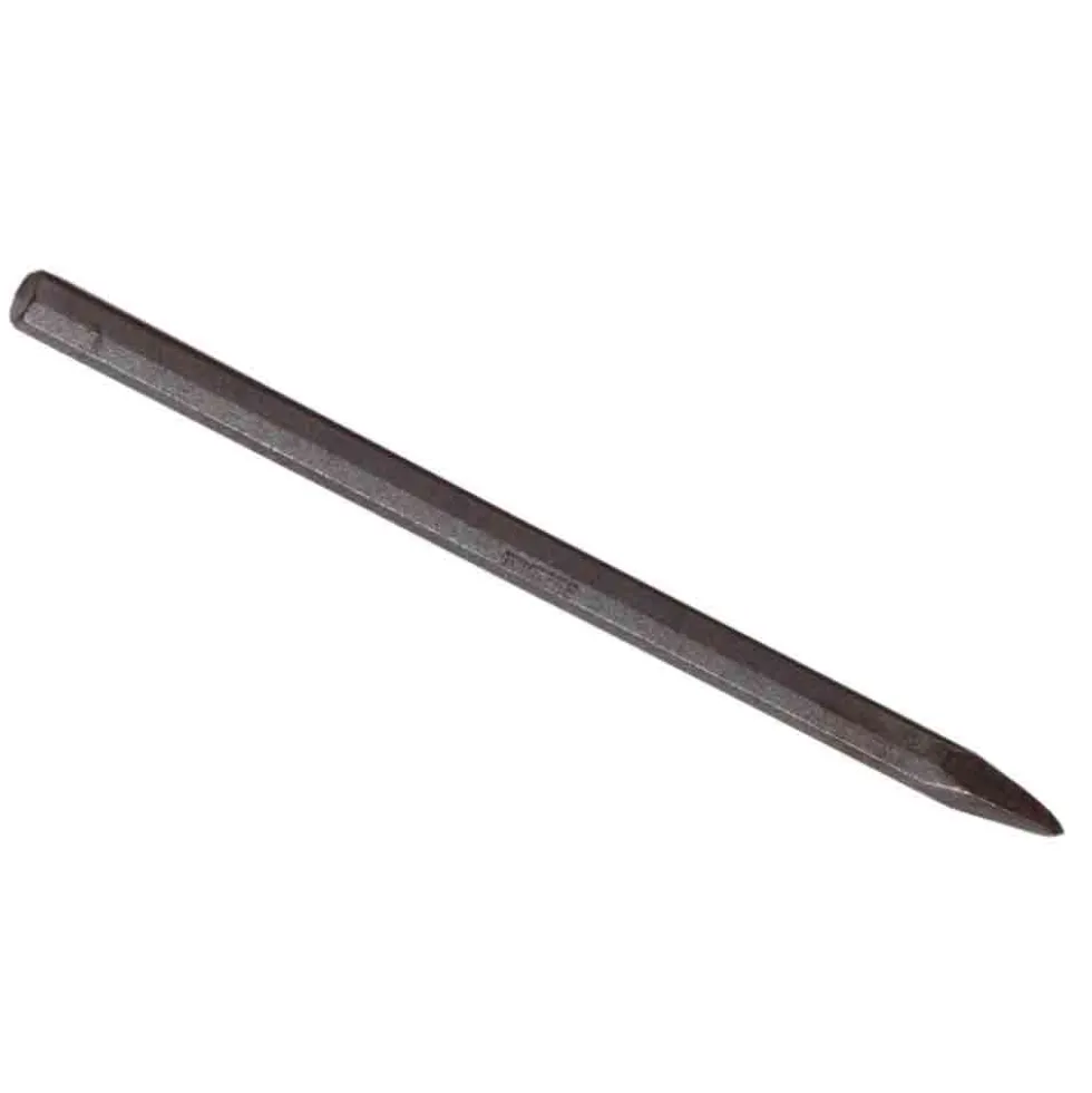 Scalpello da elettricista a punta in acciaio forgiato riaffilabile mm.250 AUSONIA
