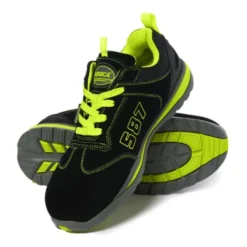 Scarpe antinfortunistiche LOGICA FORUM S1P basse scamosciate nere tg.38-46
